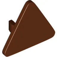 Road Sign Clip-on 2.2 x 2.667 Triangular with Open O Clip
