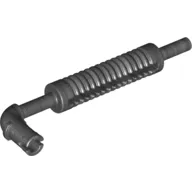 Exhaust Pipe with Technic Pin - Flat End, Squared Hole