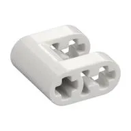 Technic Connector 2 x 2 with 1 x 1 Cut-Out with Axle Holes