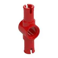 Technic Pin Connector Hub with 2 Pins with Friction Ridges Lengthwise [Small Squared Pin Holes]