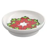 Duplo Dish with Strawberries Print