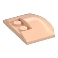 Slope Curved 3 x 4 x 2/3 Triple Curved with 2 Sunk Studs
