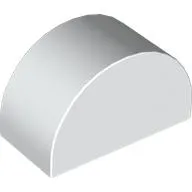 Duplo Brick 2 x 4 x 2 Curved Top