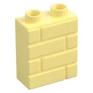 Duplo Brick 1 x 2 x 2 Brick Effect