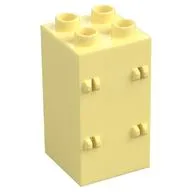 Duplo Building Wall 2 x 2 x 3 with Four Hinges