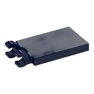 Tile Special 2 x 3 with 2 Clips without Tab between Clips