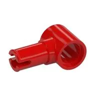 Technic Pin Connector Hub with 1 Pin with Friction Ridges Lengthwise [Square Holes]