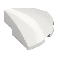 Brick Round Corner, Curved 3 x 3 x 1 Quarter Circle