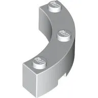 Brick Round Corner 4 x 4 Macaroni Wide with 3 Studs