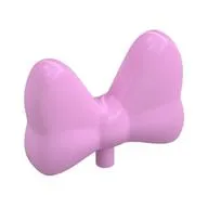 Headwear Accessory Bow Large with Small Pin [Plain]