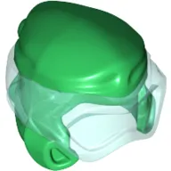 Wrap with Diving Mask, Trans-Light Blue Pattern