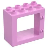 Duplo Door / Window Frame Flat Front Surface, Completely Open Back