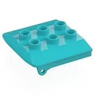 Duplo Backhoe / Train Cabin Roof