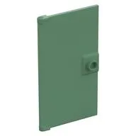 Door 1 x 4 x 6 Smooth with Chamfered Handle Plinth