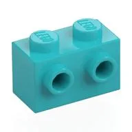 Brick Special 1 x 2 with 2 Studs on 1 Side