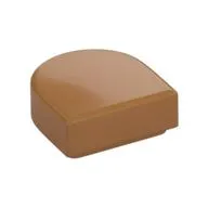 Tile Round 1 x 1 Half Circle