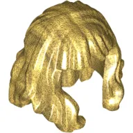 Hair Mid-Length, Wavy, Bangs