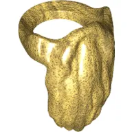 Minifig Neckwear Beard, Rounded End [Gandalf]