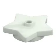 Plate Special 5-Point Star 4 x 4 2/3 with One Stud