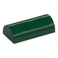 Brick Curved 2 x 4 Double, No Studs, with Groove