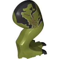 Animal Body Part, Dinosaur, Tyrannosaurus Rex Leg, Right, with Pin, Black Claws, Black Markings, Scars print