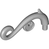 Curled Decorative Ornament with Bar