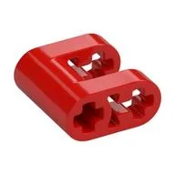 Technic Connector 2 x 2 with 1 x 1 Cut-Out with Axle Holes