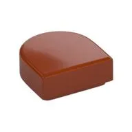 Tile Round 1 x 1 Half Circle