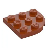 Plate Round Corner 3 x 3