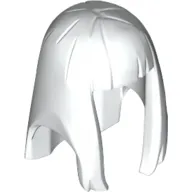 Hair Long Straight with Bangs - Hard Plastic