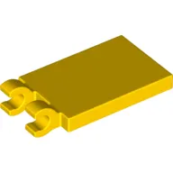 Tile Special 2 x 3 with 2 Clips without Tab between Clips