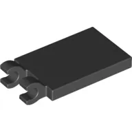 Tile Special 2 x 3 with 2 Clips without Tab between Clips