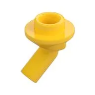 Bar, Angled with 1 x 1 Round Plate / Stud on End