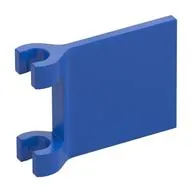 Flag 2 x 2 Square, Flared Clip Edge [Thick Clips]