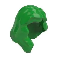 Hair Mid-Length with Part over Front of Right Shoulder