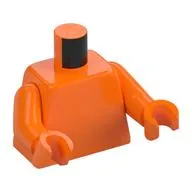 Torso, Orange Arms, Orange Hands [Plain]