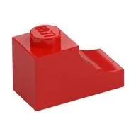 Brick Curved 2 x 1 with Inverted Cutout