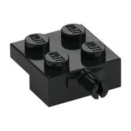Plate Special 2 x 2 with Wheel Holder with Widened Center Pin