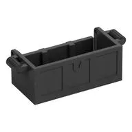 Treasure Chest Bottom with Rear Slots, No Groove