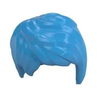 Hair Short Tousled with Side Part