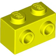 Brick Special 1 x 2 with 2 Studs on 1 Side