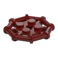Plate Special 2 x 2 with Bar Frame Octagonal, Reinforced, Completely Round Studs