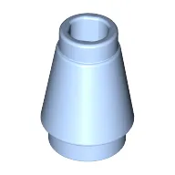 Cone 1 x 1 [Top Groove]