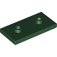 Plate Special 2 x 4 with Groove and Two Center Studs (Jumper)