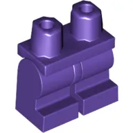 Hips and Dark Purple Medium Legs [Complete Assembly]
