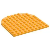 Plate 10 x 10 with Rounded End