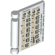 Book Cover with Sheet Music print