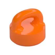 Tile Round 1 x 1 Special with Clip-Bar