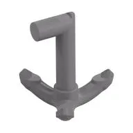 Tool Grappling Hook with 90° Shaft