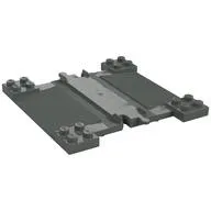 Duplo Train Track with Ramps For Car Crossing